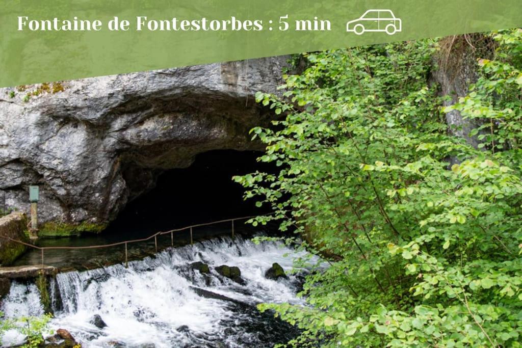 Chambre Double Cosy - Gite De La Louve Fougax-et-Barrineuf Kültér fotó